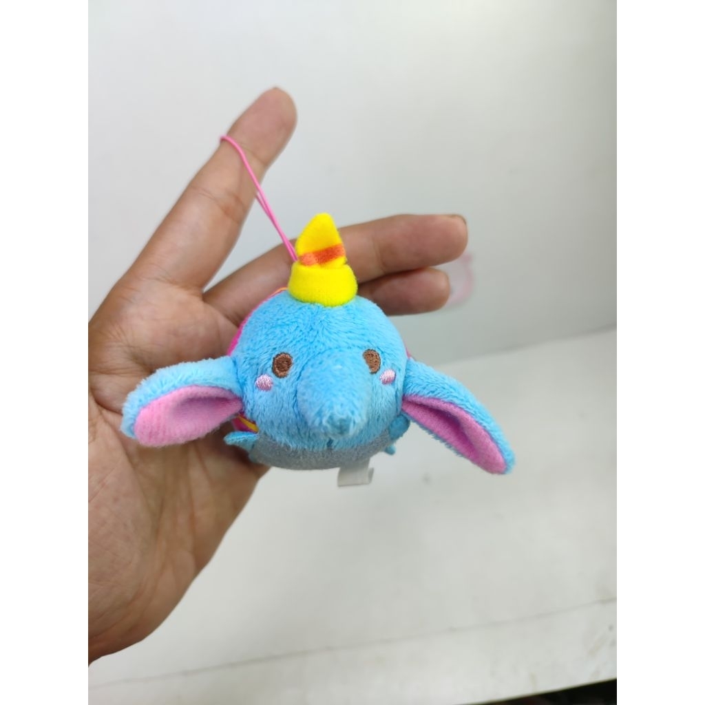 boneka dumbo mini keychain gajah dumbo