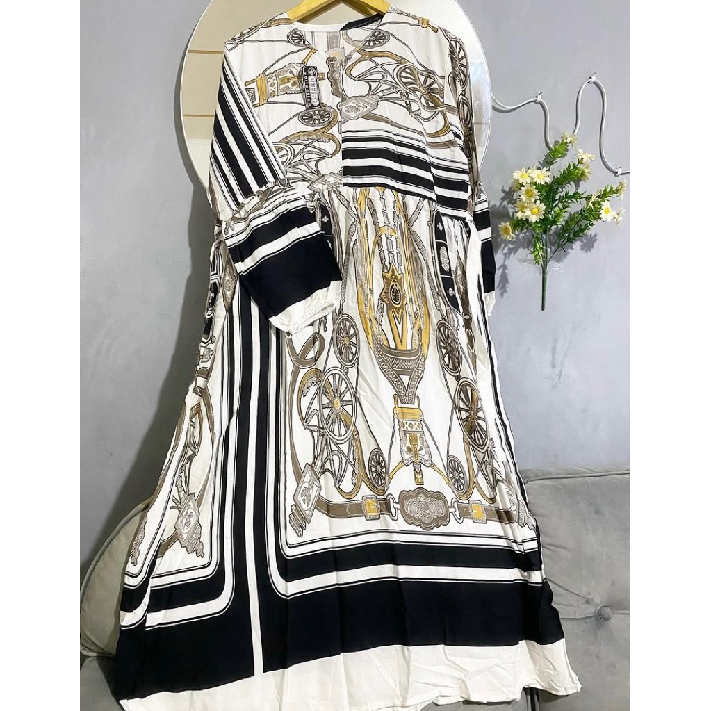 GAMIS MIDI RAYON TWILL/WAYANG