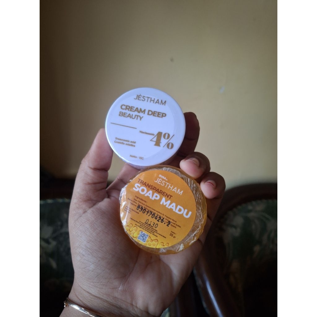 JESTHAM DEEP CREAM & HONEY SOAP
