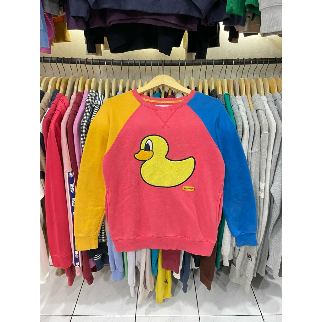 CREWNECK PANCOAT POP DUCK THREE TONE