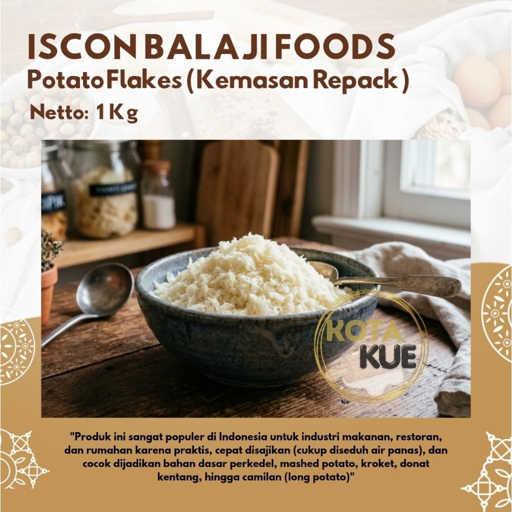 Potato Flakes 500 gr (ISCON BALAJI)