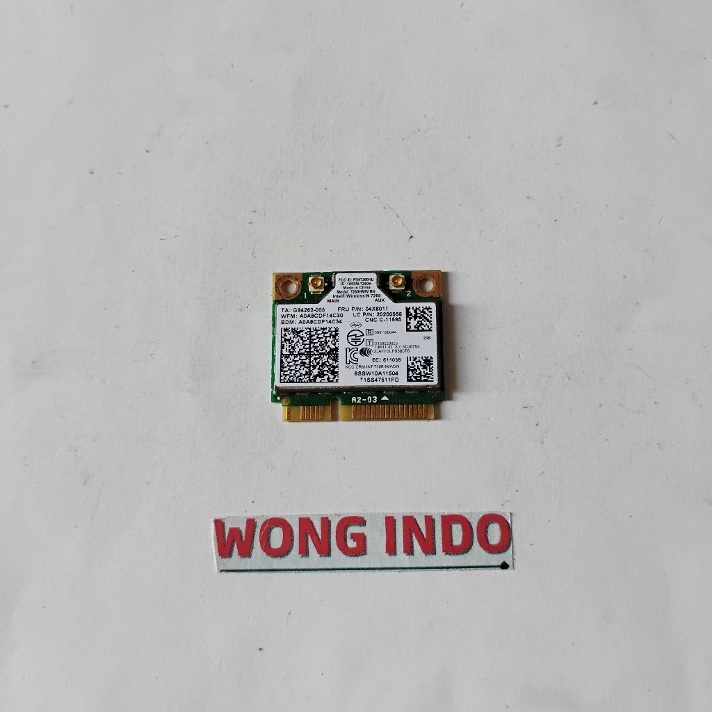 WiFi card laptop Lenovo Thinkpad yoga S1 yoga 12