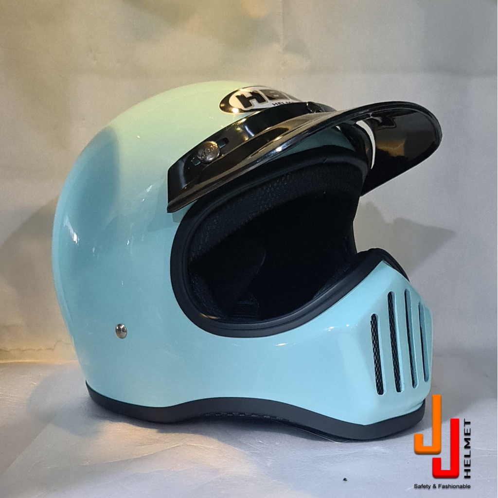 Helm HBC Cakil Solid / Polos + Pet (Glossy / Kilat) (100% Original HBC)