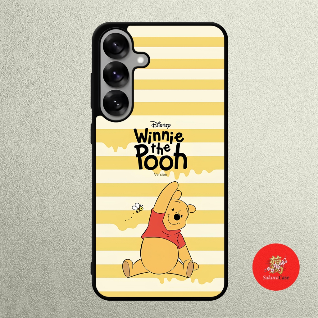 Case SAMSUNG A57 A56 A37 A36 A50 A50 A51 A52 A53 A54 A55 Rubber Softcase Winnie the Pooh