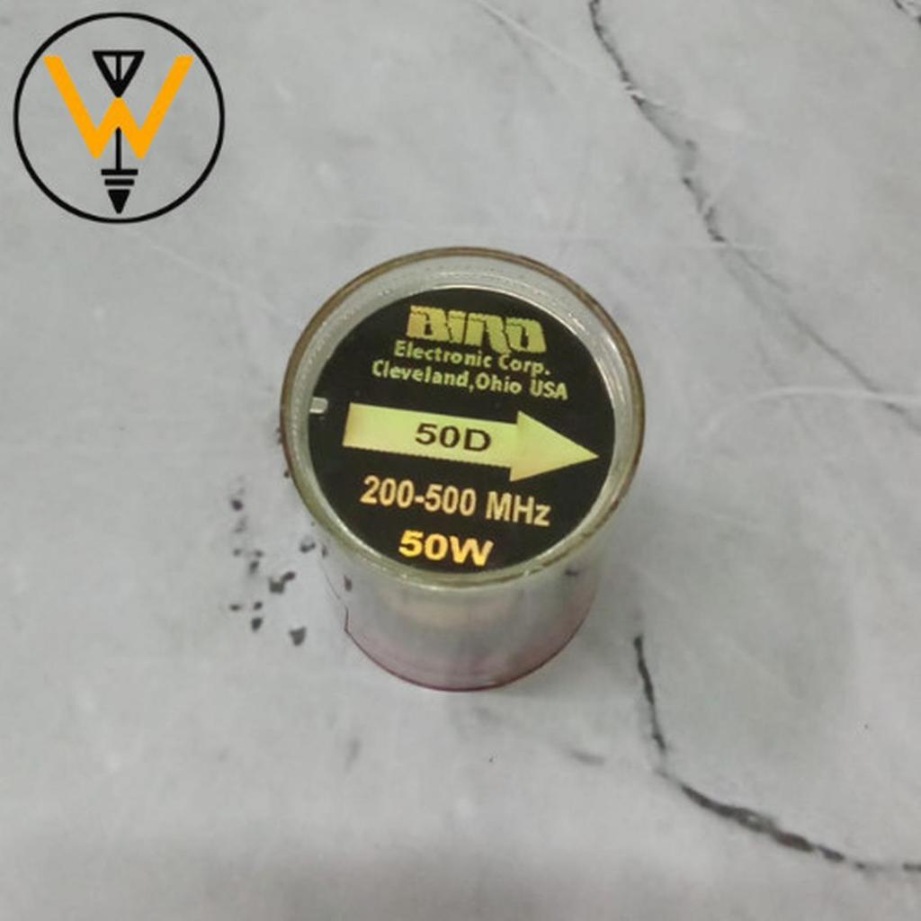 BIRD 50D ELEMENT 50W 200-500MHZ THRULINE ELEMENT WATTMETER BIRD
