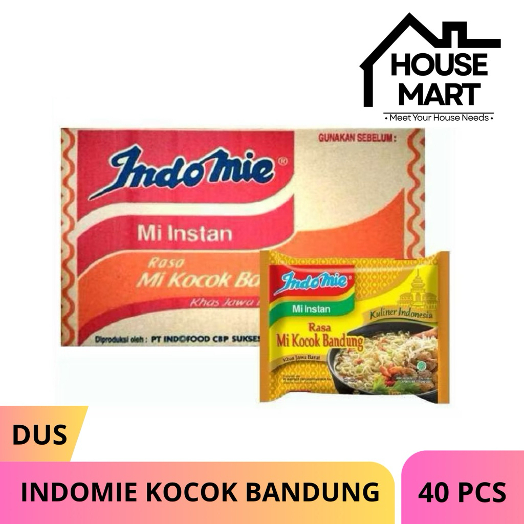 INDOMIE KOCOK BANDUNG (Dus/Isi 40Pcs)