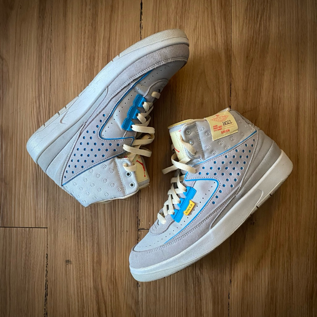 Nike Air Jordan 2 Retro SP Union LA Grey Fog Preloved Original