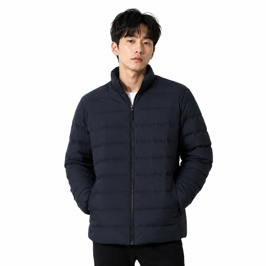 Jacket Uniqlo Pufftech Jacket Original Pria Wanita Ringan Stylish Everyday Wear