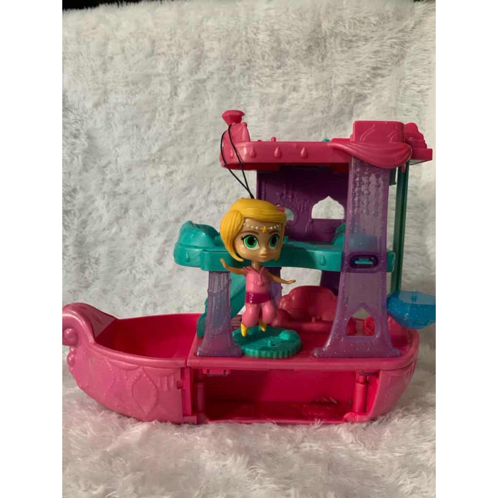 polly pocket park mainan diorama mattel shimer barbie