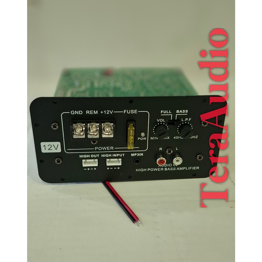 KIT BASSTUBE/POWER KIT BASSTUBE 10" ampli untuk bastube