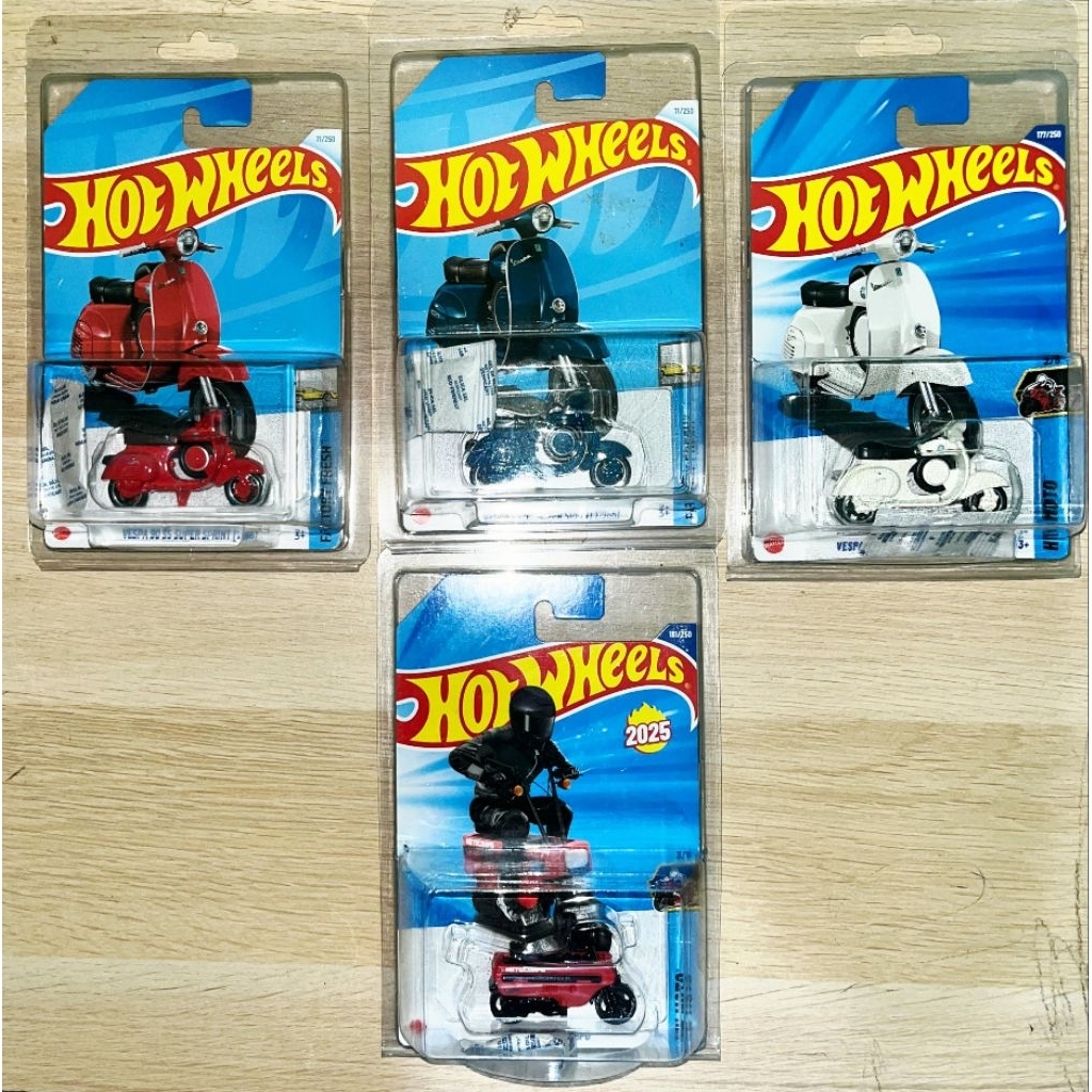 Jual Borongan Hot Wheels Vespa Motocompo