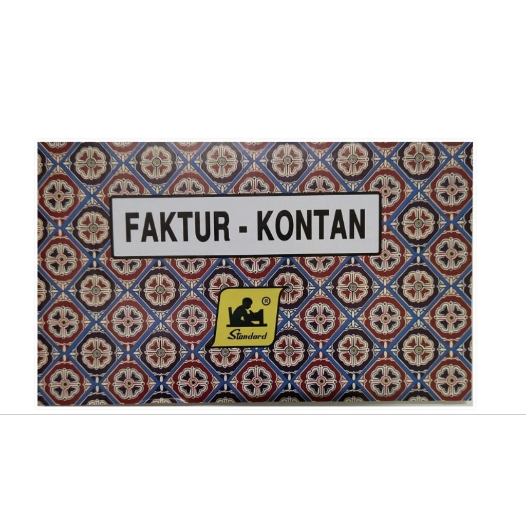 Bon Faktur Standard Rangkap 1 Kecil ( 16 x 10 cm ) / Lusin ( 12 Pcs )
