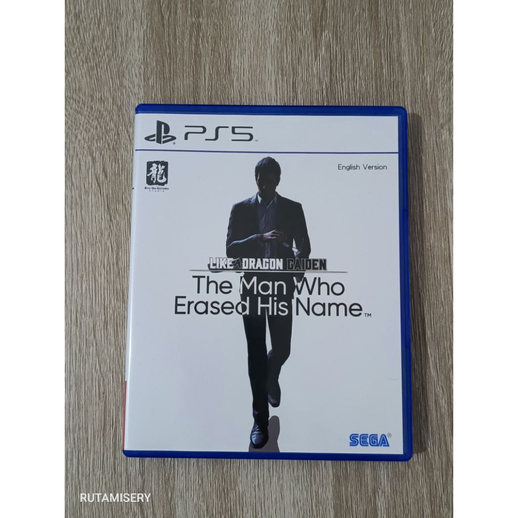 YAKUZA like a dragon GAIDEN The man who erased his named kaset bd ps5