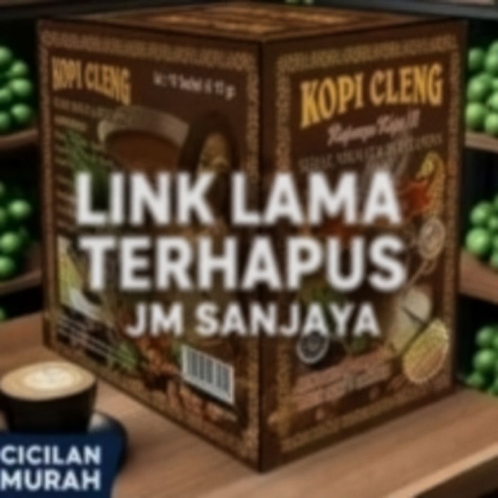 Boneka Kopi Lucu Asli 1 Box [cleng) 10 Sachet - Menawan dan Menarik
