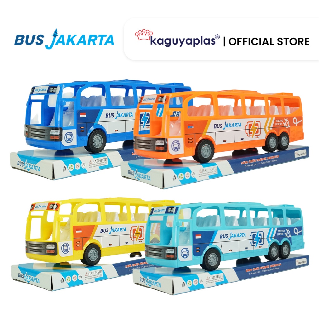 Mainan Anak Bus Transjakarta KGP 891-1 TJ Kaguyaplas