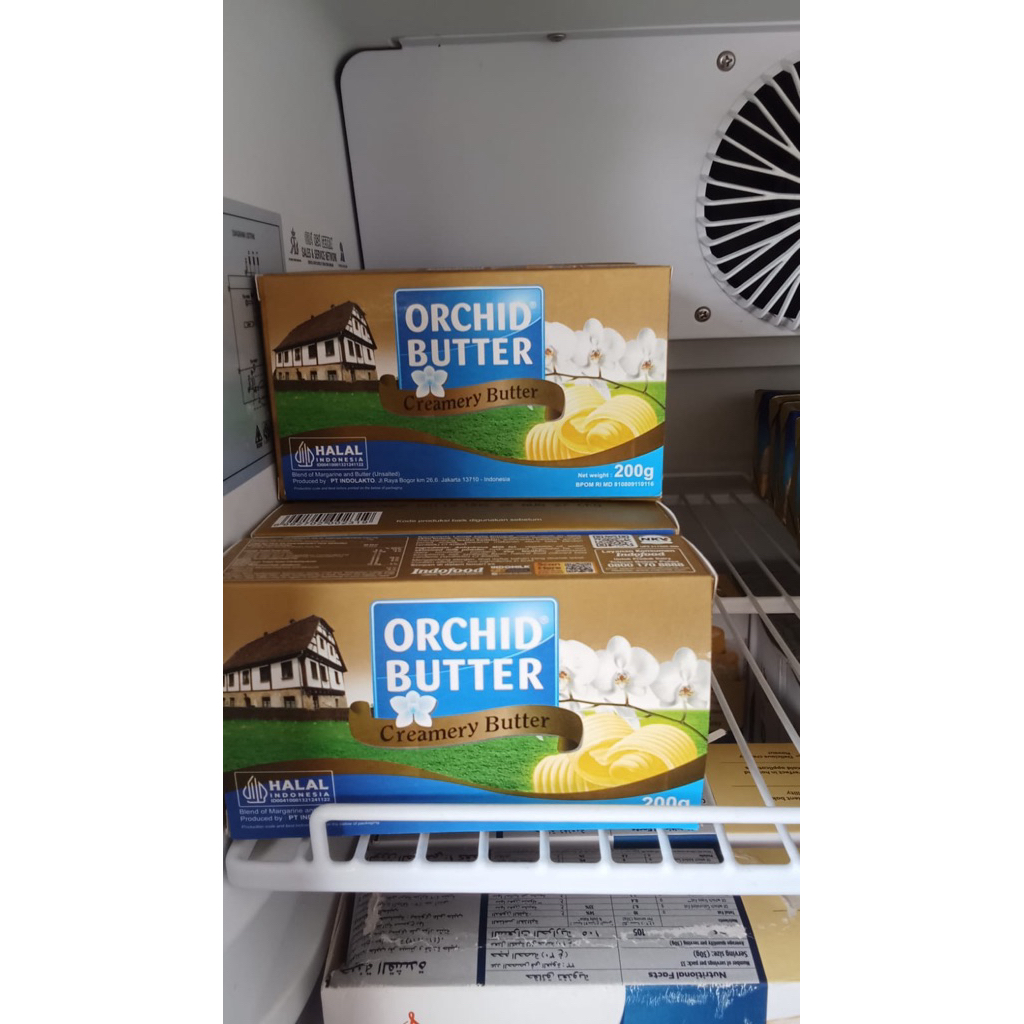 ORCHID BUTTER UNSALTED 200 gram