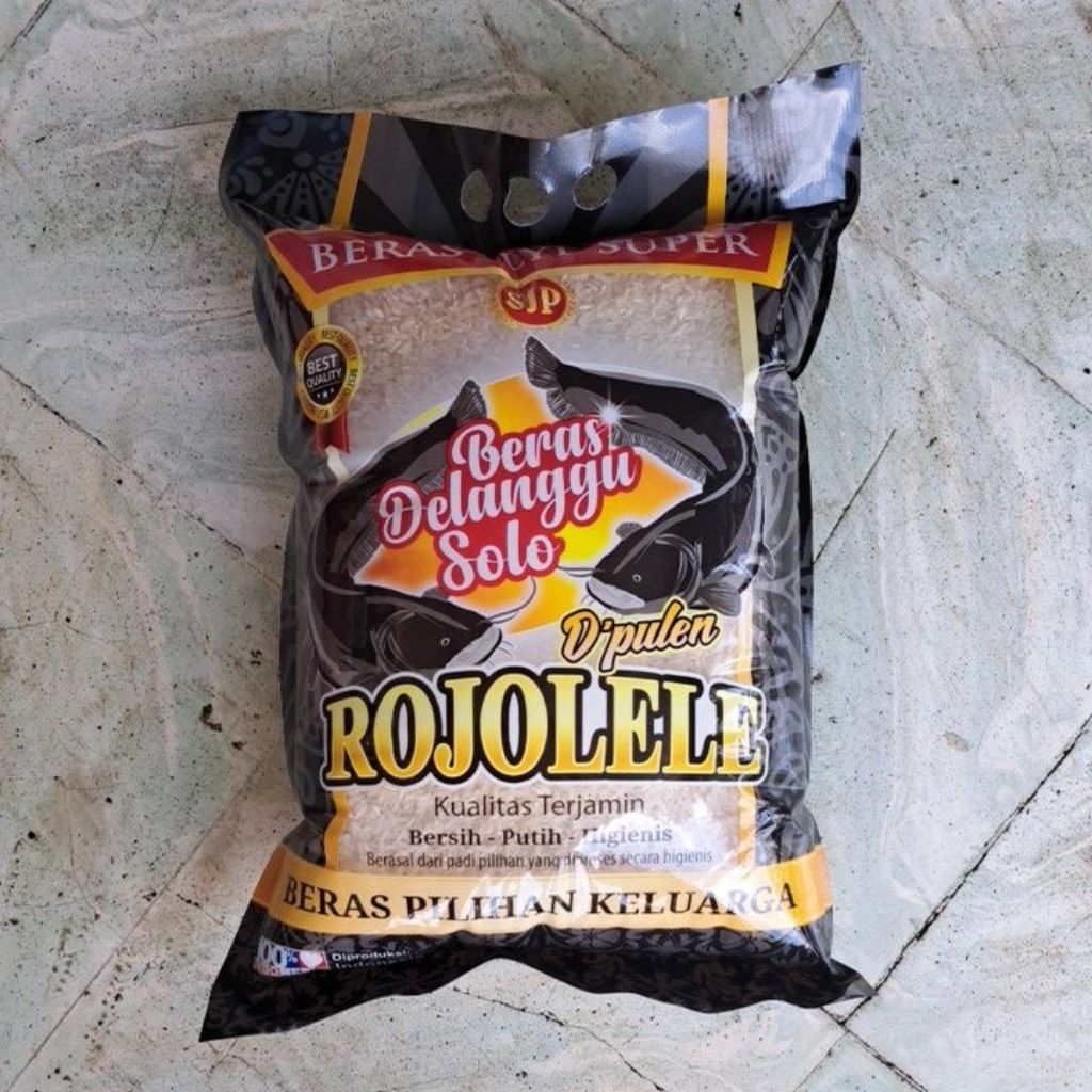 BERAS MEDIUM ~ ROJOLELE 4.5KG (MEDAN)