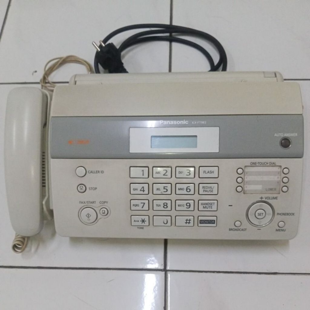 (BEKAS) Faximile Panasonic KX-FT983