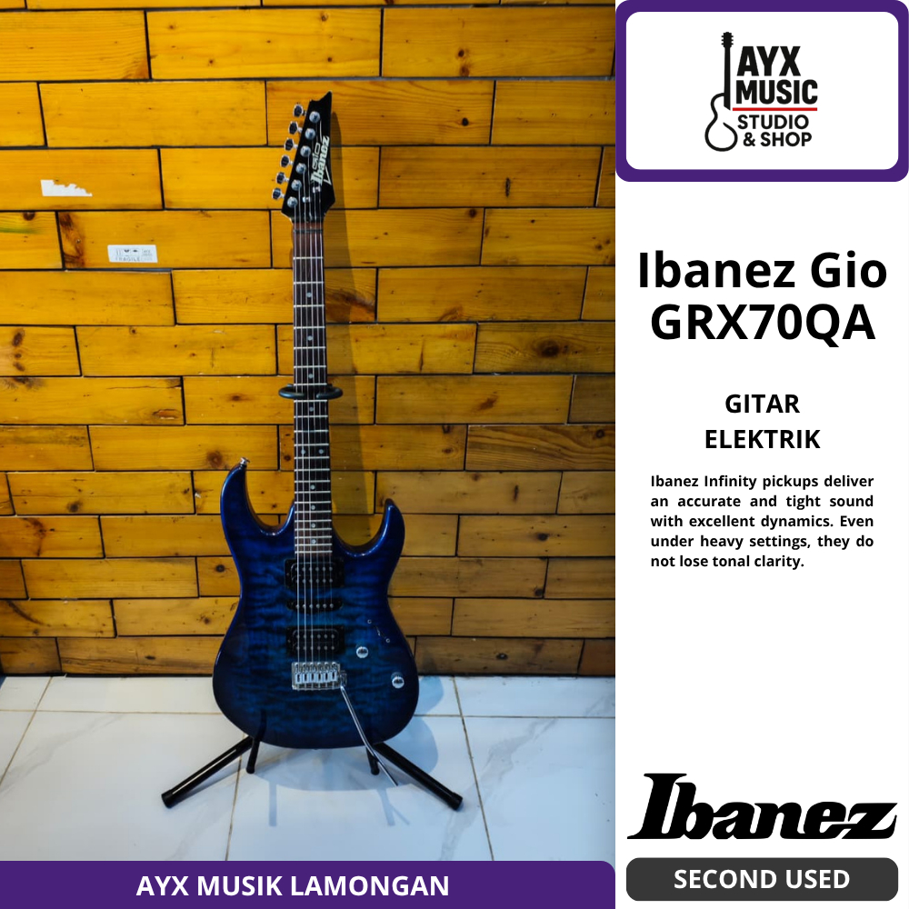 Ibanez Gio GRX70QA | Second Used | Electrik Gitar Ibanez