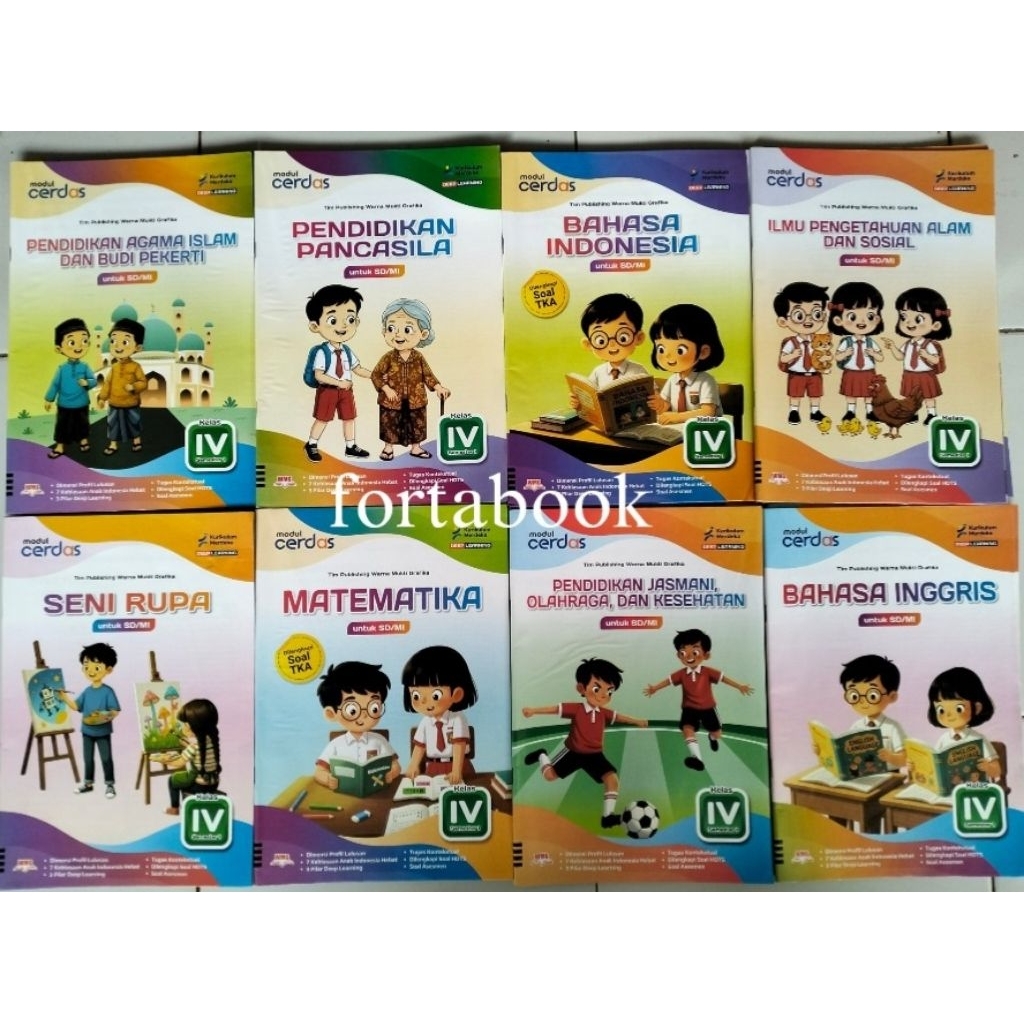 LKS CERDAS SD KELAS 4 KURIKULUM MERDEKA SEMESTER 1