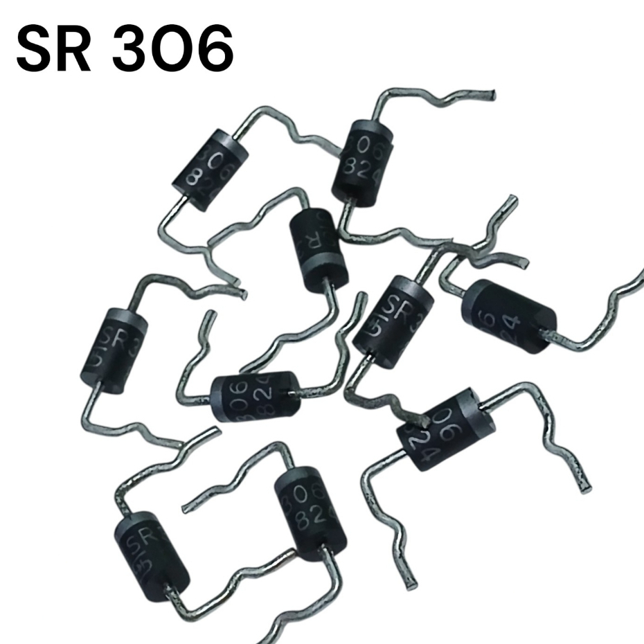 Dioda/Diode SR306 Kaki Bengkok ups