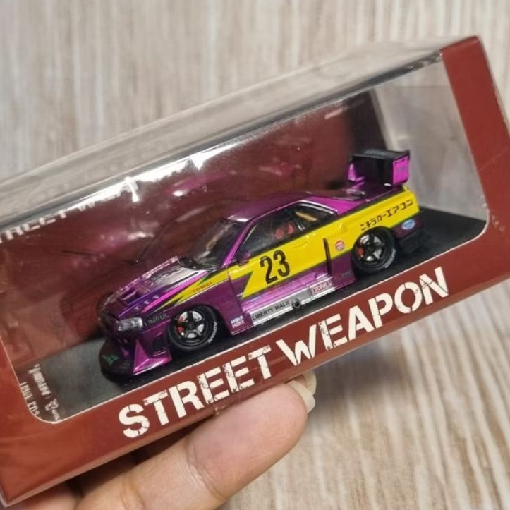Street Weapon LBWK Nissan Skyline ER34 (Chromed Purple Special Edition)
