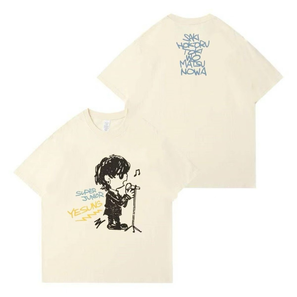 Tshirt Baju Kaos Baju Unofc Super Junior Yesung Japan Pre Order 2-3 minggu