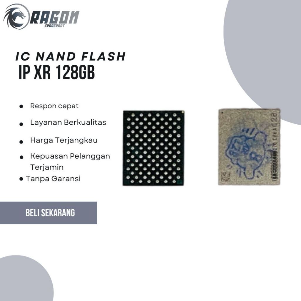 IC NAND FLASH 128GB IP XR/11/12/12 PRO/12 PRO MAX ORIGINAL NEW