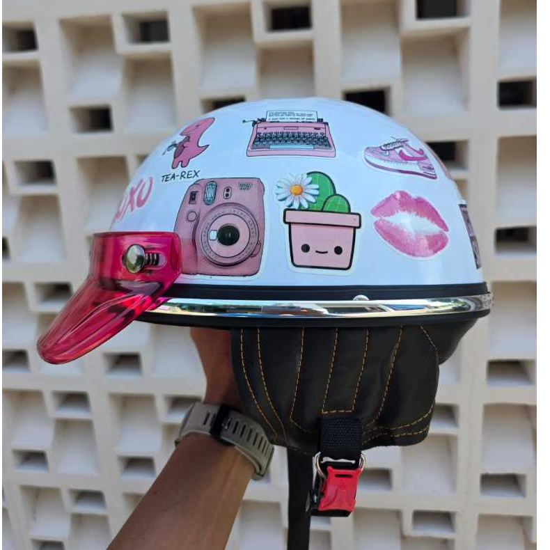 Helm Chips Retro Classic Dewasa
