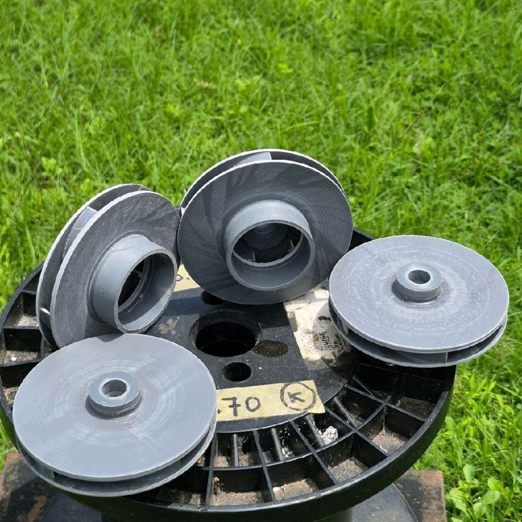 impeler pompa air modifikasi 12mm