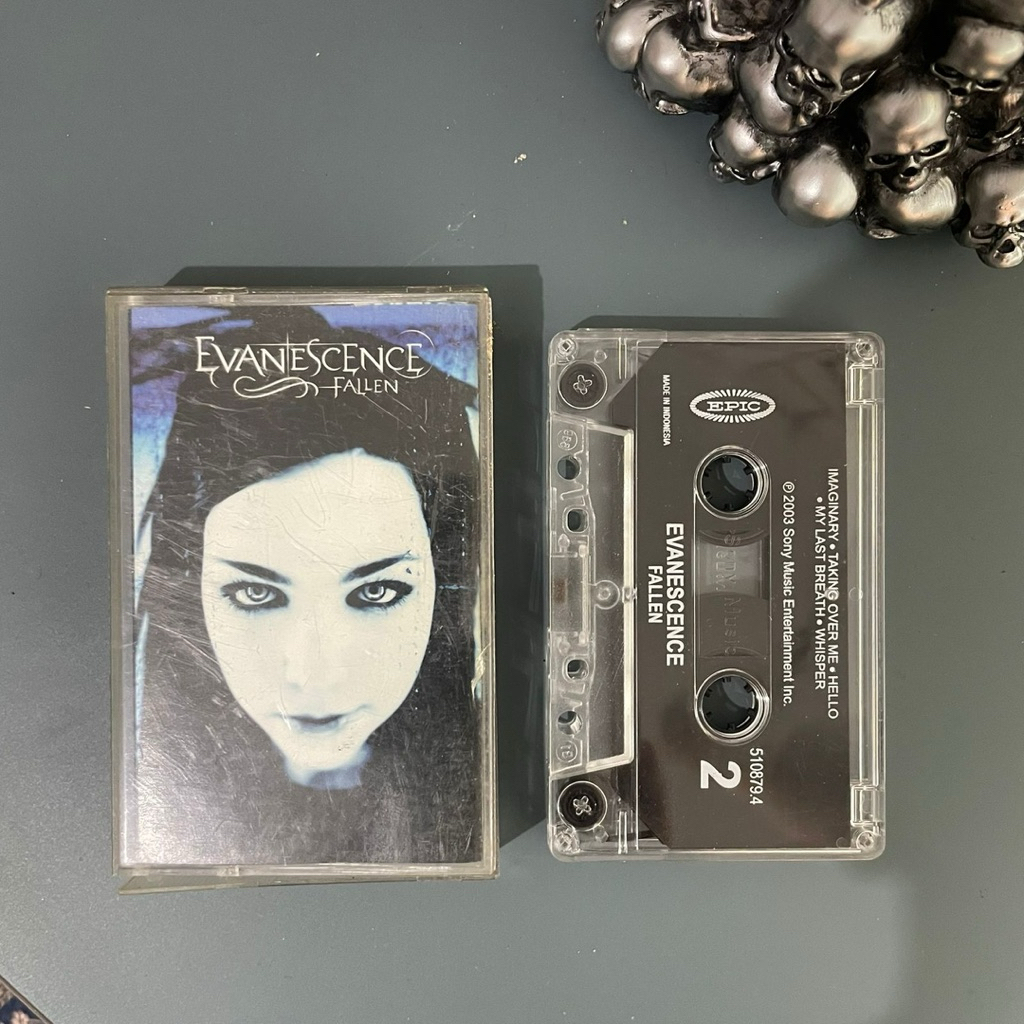Kaset Pita Alternative Rock Barat-Evanescence-Fallen-Second