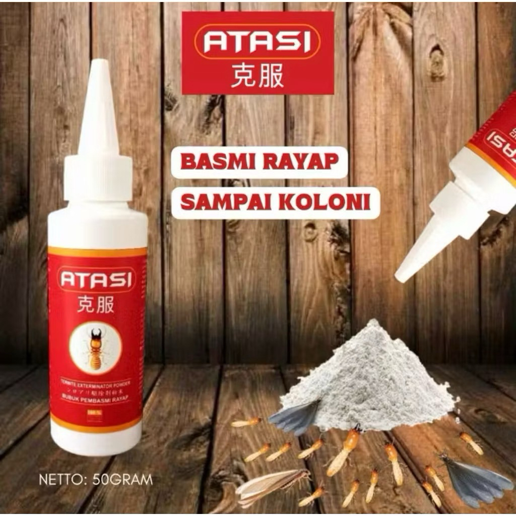 ATASI ANTI RAYAP BUBUK (50 gr) bubuk pembasmi rayap
