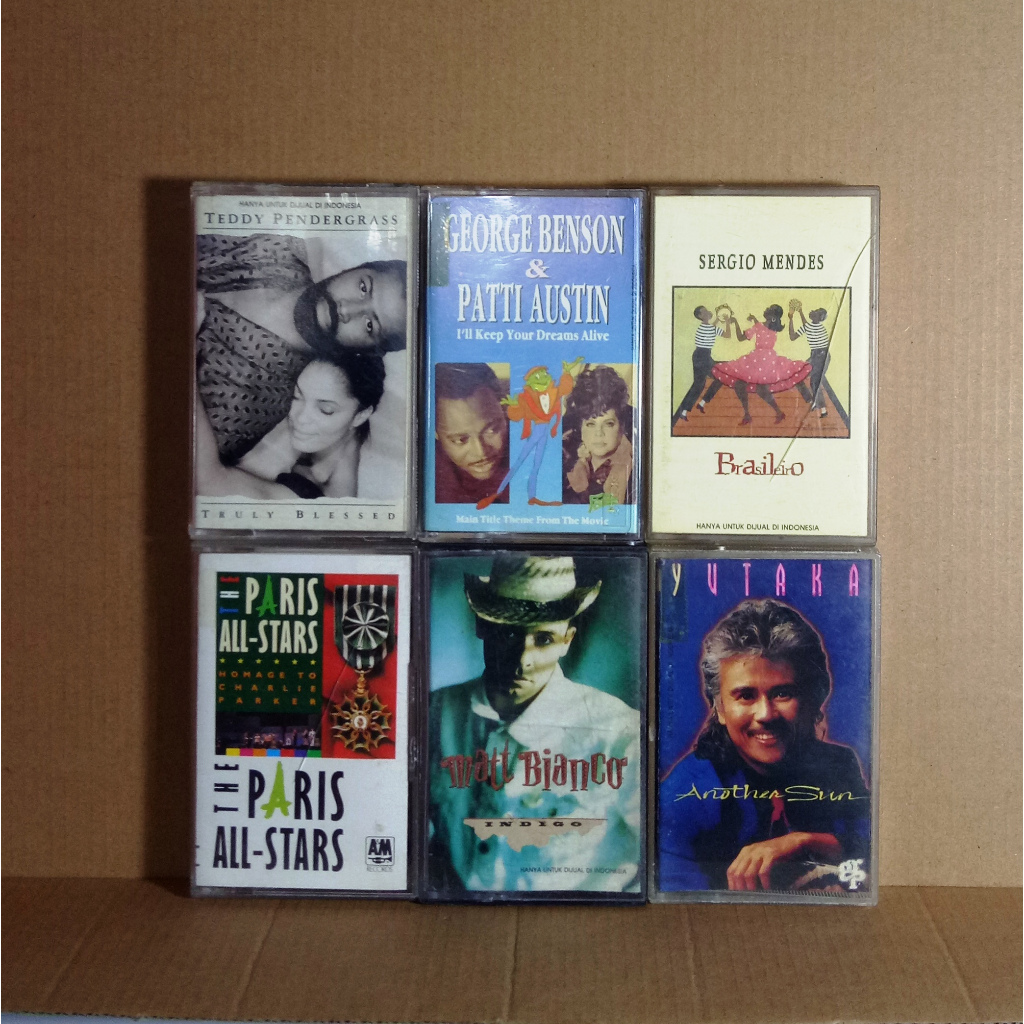 OBRAL KASET JAZZ BARAT Part 1 - PAKET 6 KASET