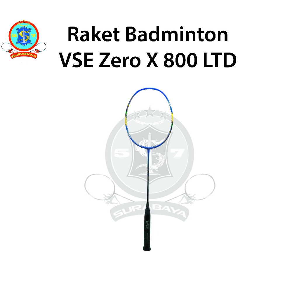 Raket Badminton VSE Zero X 800 LTD Bonus Grip Handuk
