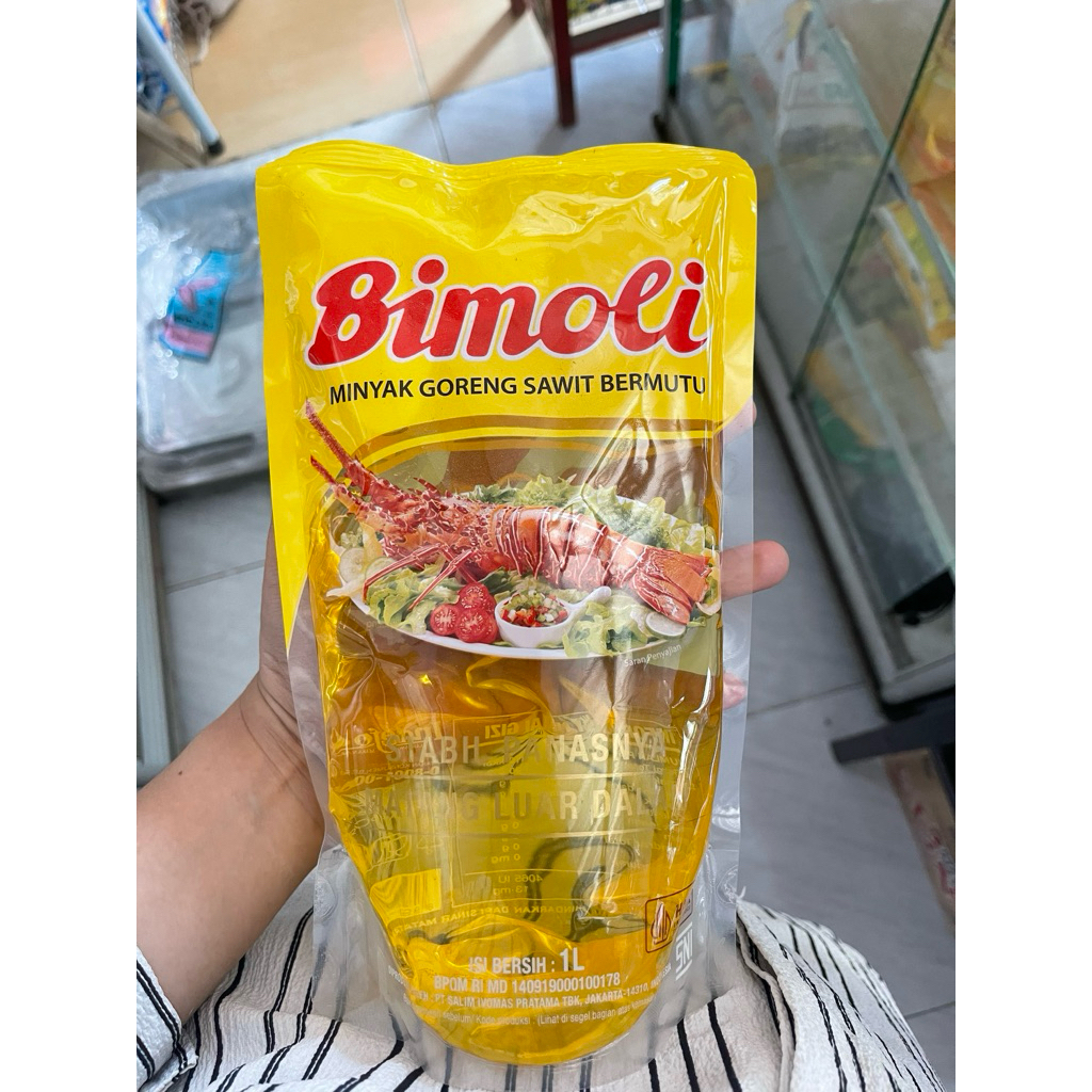 bimoli 1L / minyak goreng bimoli 1L