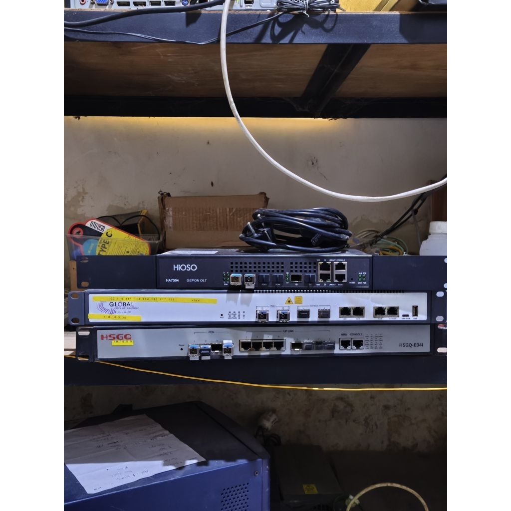 olt bekas gpon Epon hsgq hioso global vsol