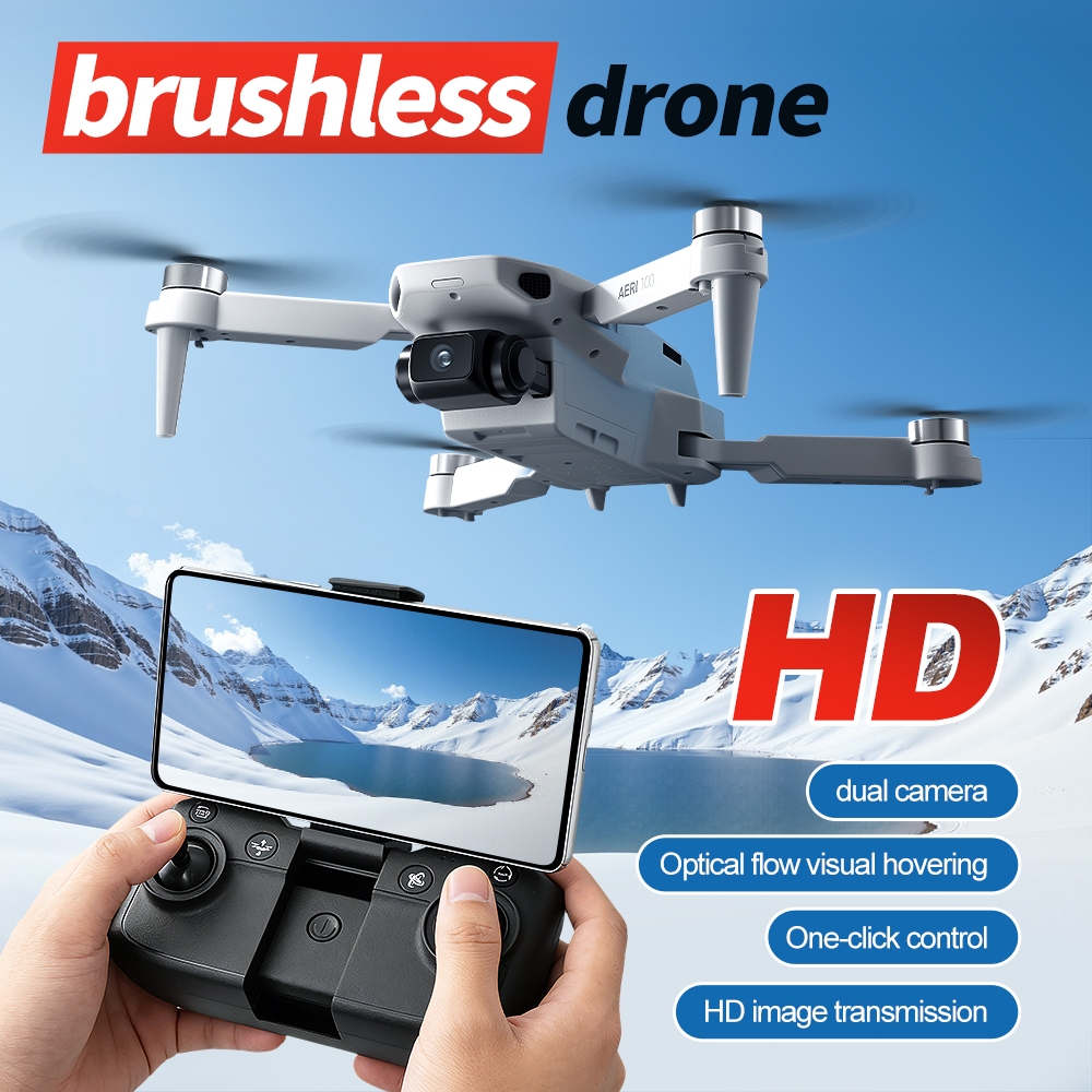 4K MINI DRONE baterai super besar,Baterai ganda1-3km  Pesawat mainan,pesawat  kendali jarak jauh dro