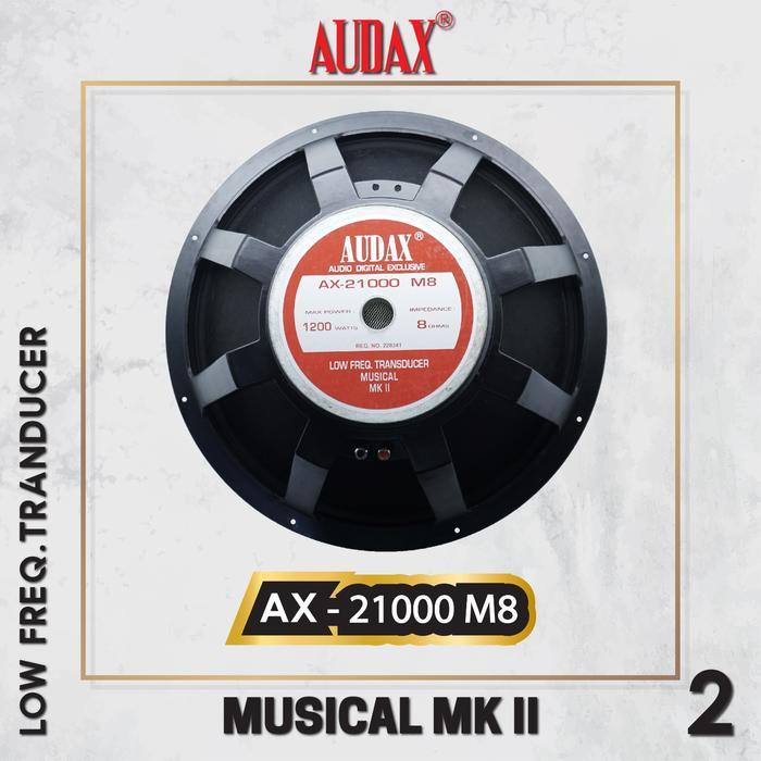 Audax  Speaker  21" AX-21000 M8 / AX21800 M8 - Full Range Low Freq. Transducer