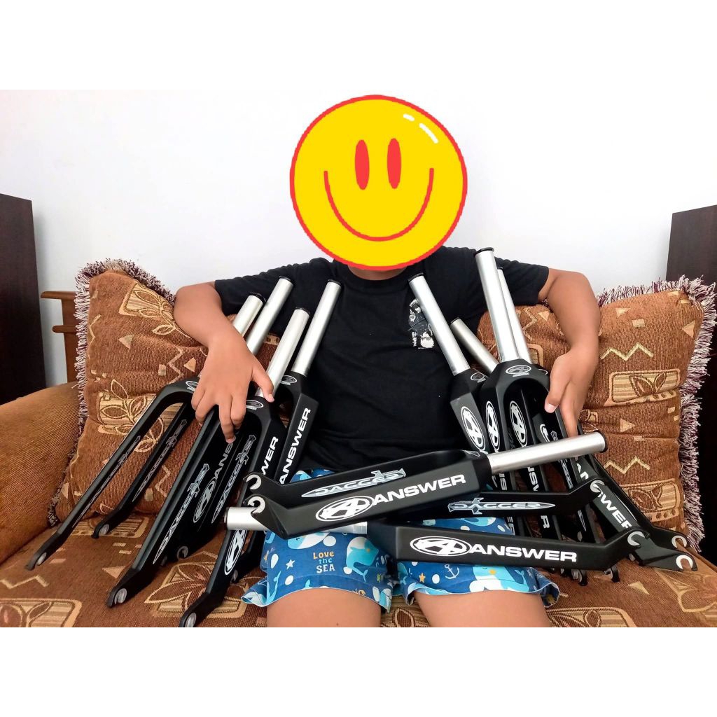fork bmx answer dagger 28.6mm fork answer dagger fork box bmx garpu bmx gear bmx oxo gear bmx platiu