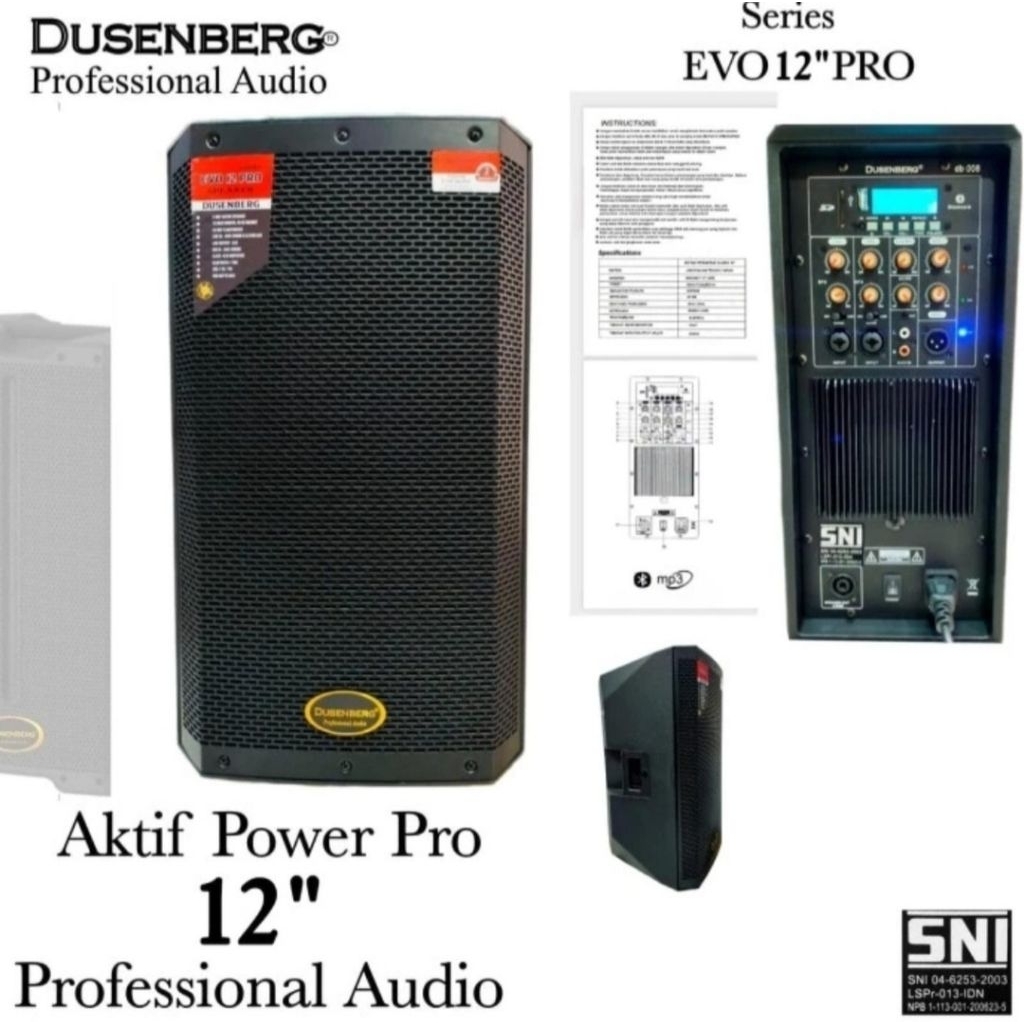 Speaker Aktif Dusenberg EVO 12 Pro 12 Inch EVO 12 Pro