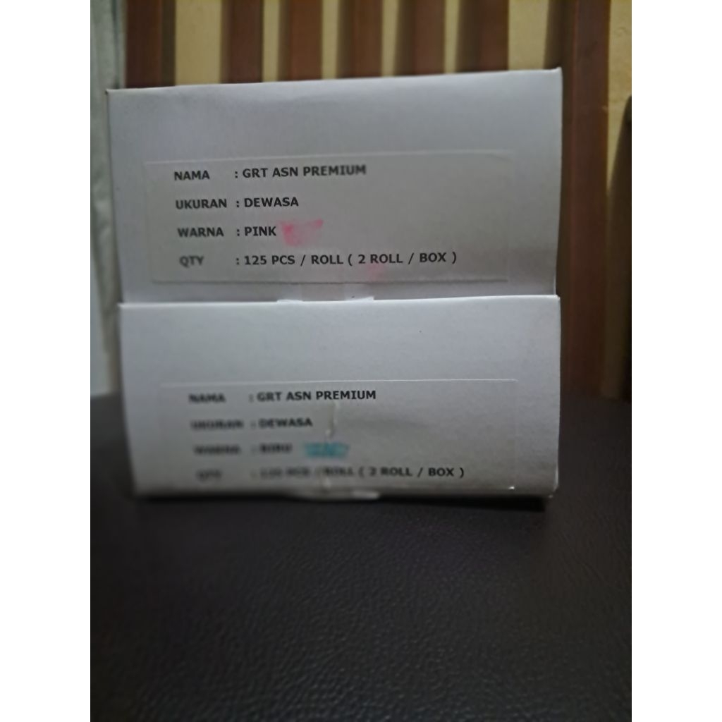 Gelang Pasien Thermal Dewasa (Blue & Pink)