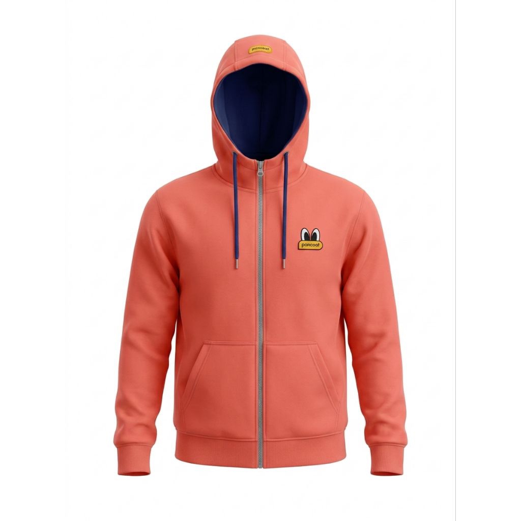 Jaket Ziphoodie Pancoat bekas/second/pl/preloved small logo