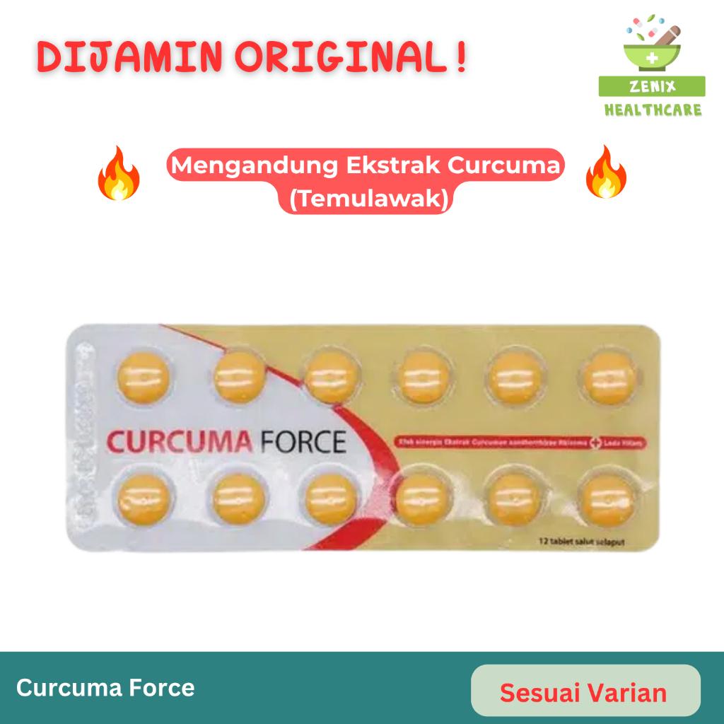 [STRIP] Curcuma Force | Support Imun & Nafsu Makan Anak dan Dewasa
