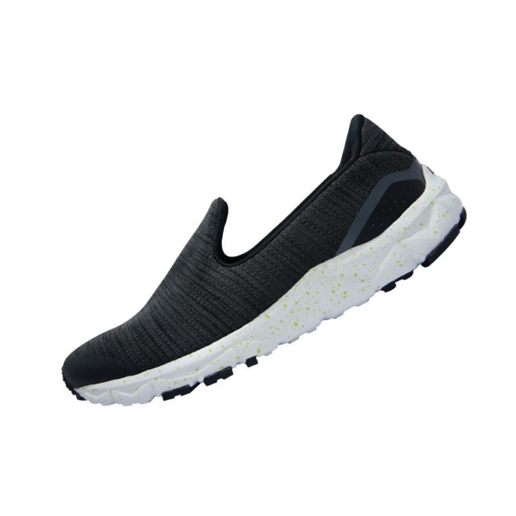Sepatu League Luna Craftedknit Hitam Slip On Wanita Sneakers Cewe Lifestyle Original