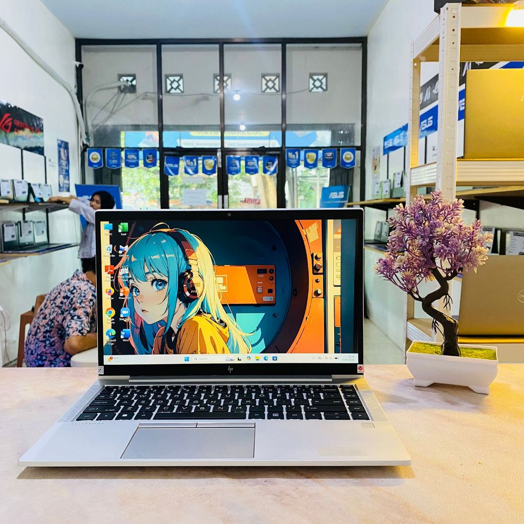 Laptop Bergaransi HP ELITEBOOK 845 G8 - Ram 16GB/SSD 256GB Termurah Ryzen 5 Best Seller