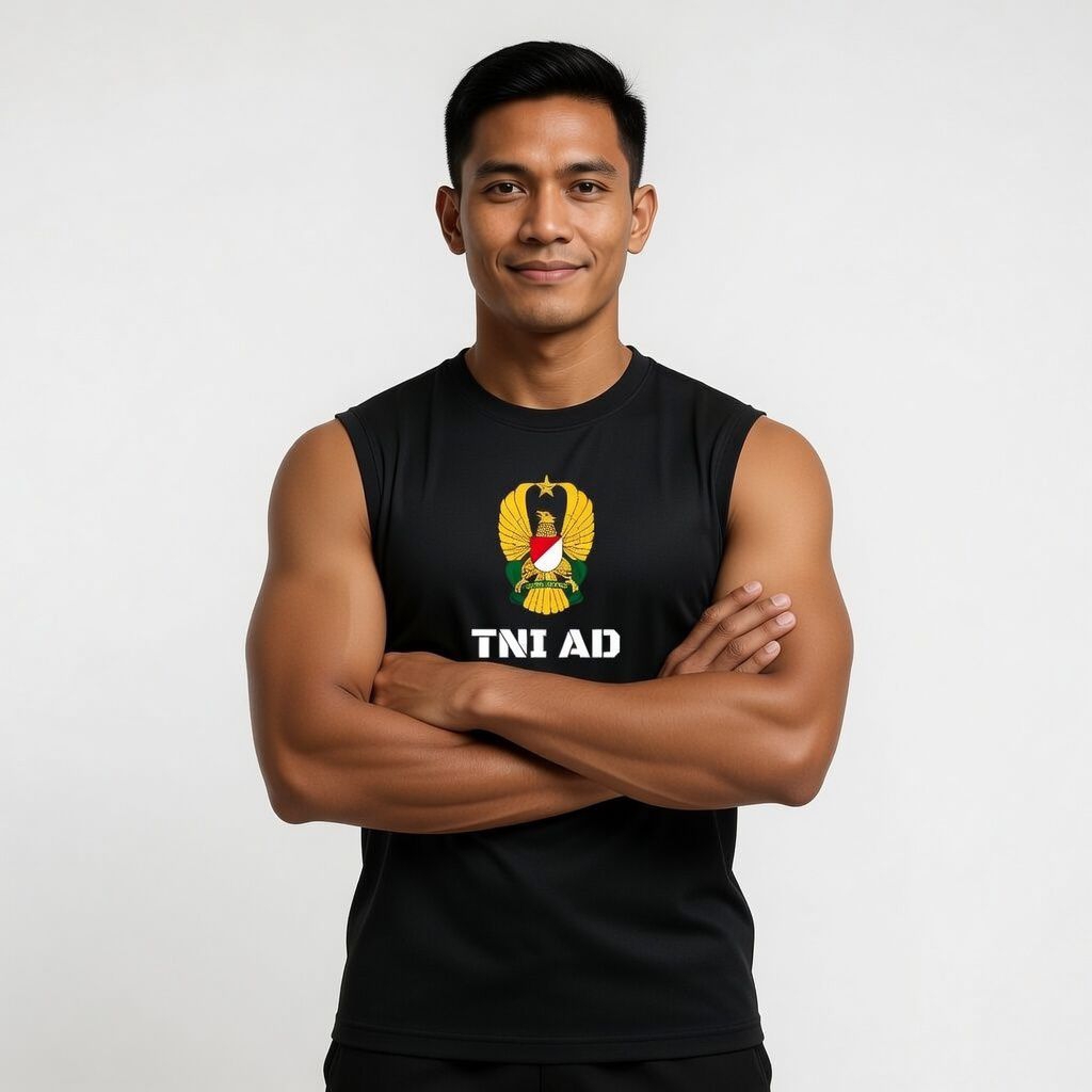 singlet tni ad pria / singlet tni/singlet tni terbaru bahan draypit