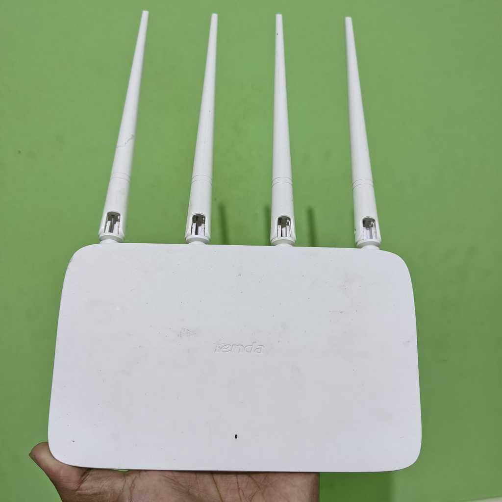Router Wifi Tenda F6 N300 Bekas Normal