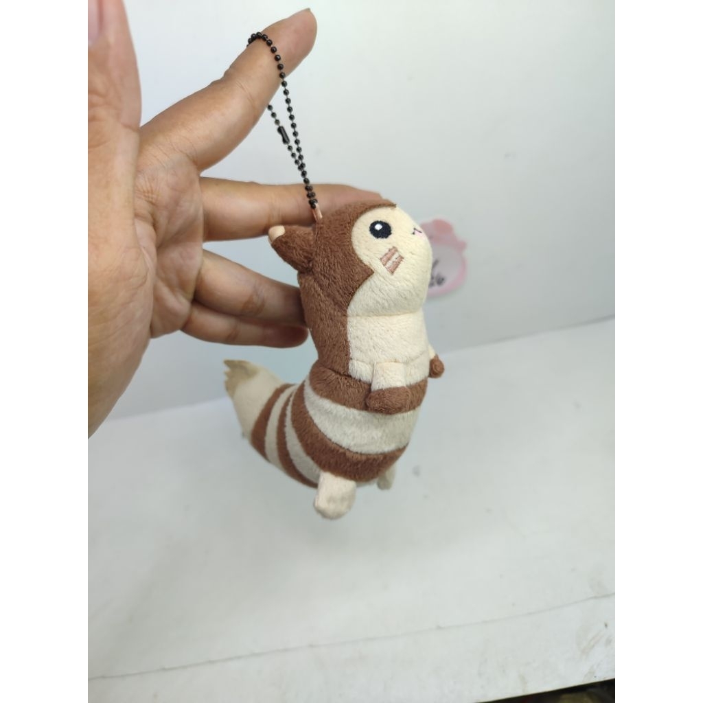 boneka furret pokemon furret mini keychain