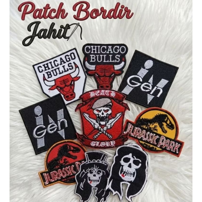 PATCH EMBLEM BORDIR // EMBLEM BORDIR JAHIT