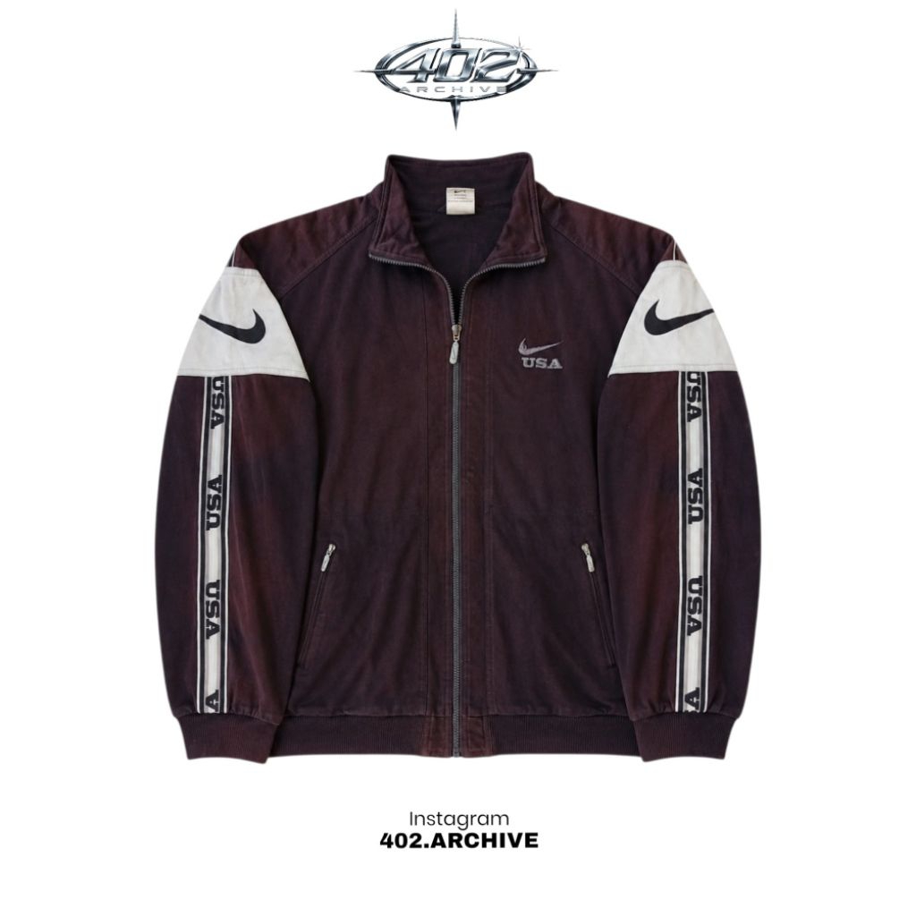 nike vtg windbreaker tracktop prelove second